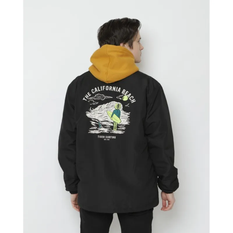 Erigo Coach Jacket Tiger Black sold by Erigo