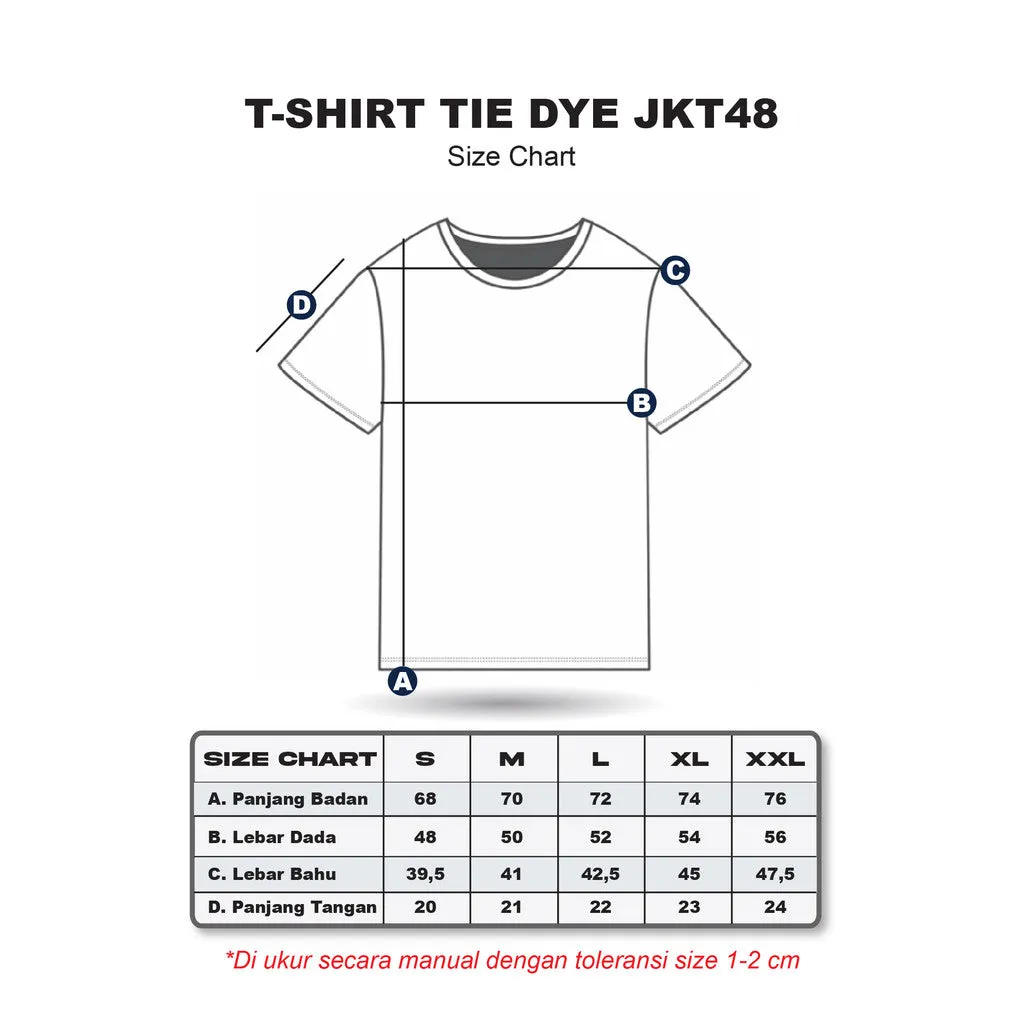 Erigo T-Shirt Tie Dye | JKT48 Cala Red sold by Erigo product image thumbnail 5