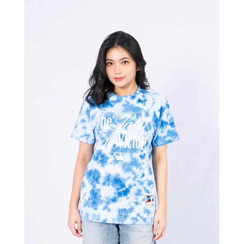Erigo T-Shirt Tie Dye | JKT48 Cyra Blue sold by Erigo