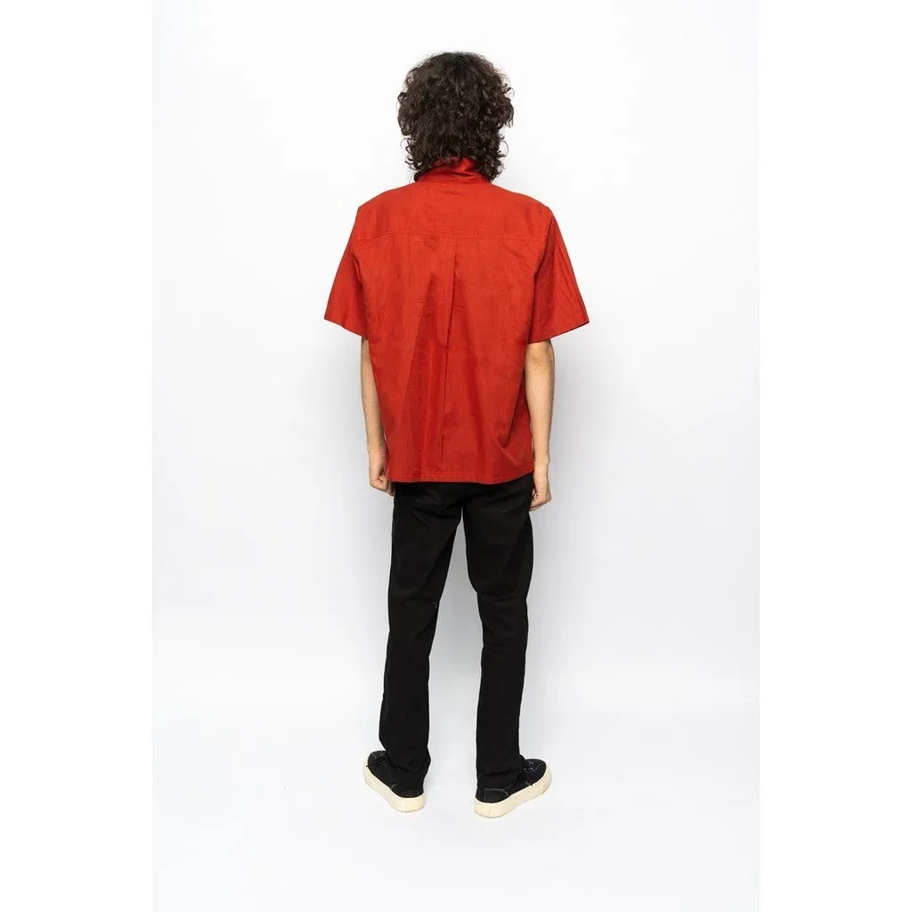 Erigo Short Sleeve Pocket Cesar Terracotta Unisex sold by Erigo product image thumbnail 2