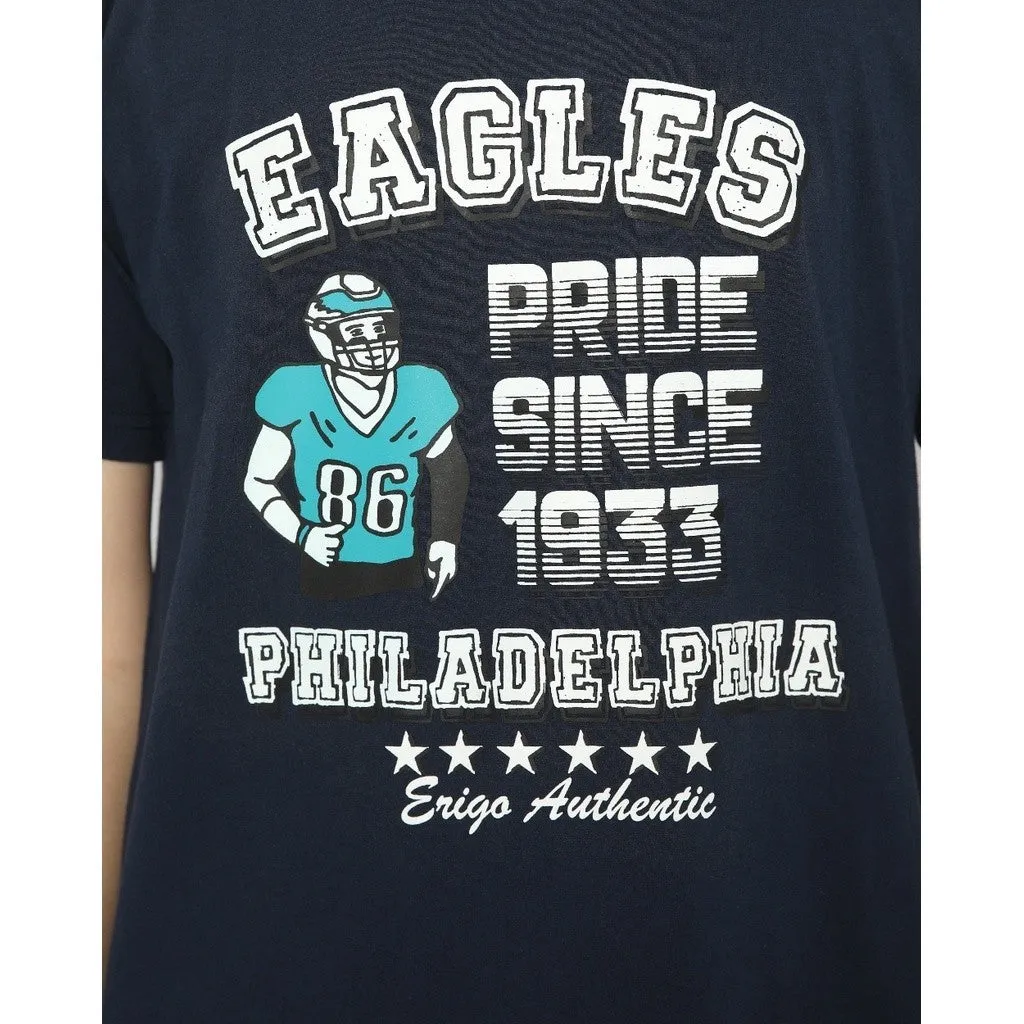 Erigo T-Shirt Eagles Pride Navy Unisex sold by Erigo product image thumbnail 5