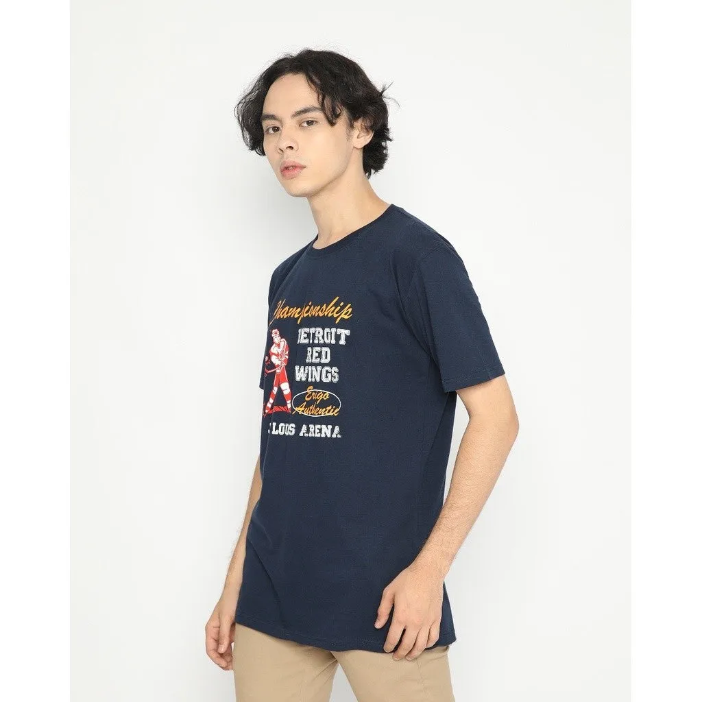 Erigo T-Shirt Detroit Red Wings Navy Unisex sold by Erigo product image thumbnail 2