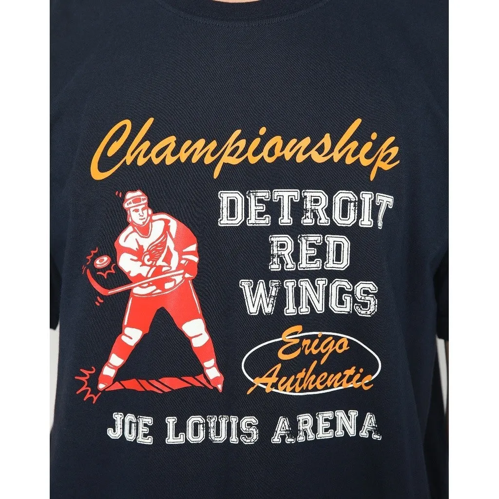 Erigo T-Shirt Detroit Red Wings Navy Unisex sold by Erigo product image thumbnail 5