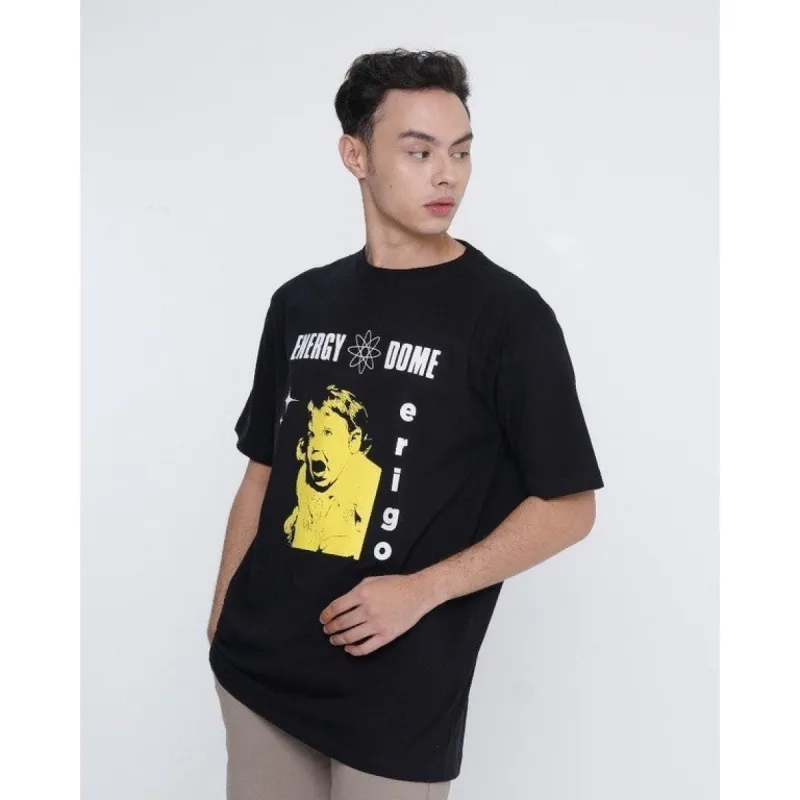 Erigo T-Shirt Oversize Dome Black Unisex sold by Erigo