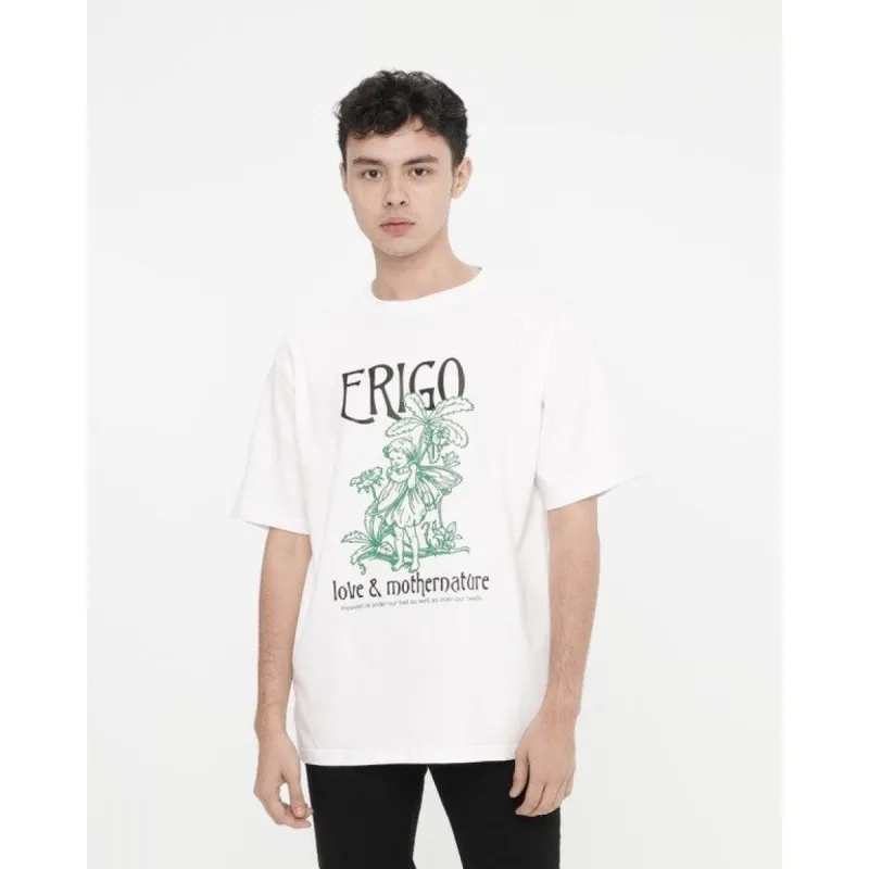 Erigo T-Shirt Oversize Milford White Unisex sold by Erigo