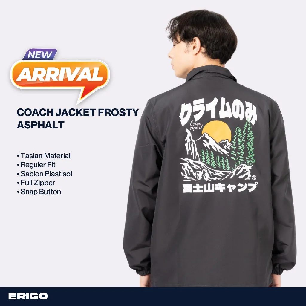 Erigo Coach Jacket Frosty Asphalt sold by Erigo