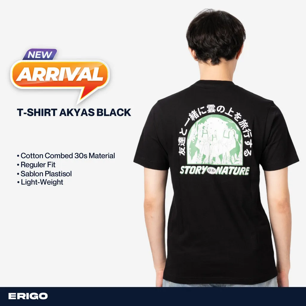 Erigo T-Shirt Akyas Black Unisex sold by Erigo