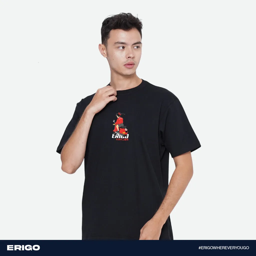 Erigo T-Shirt Graphic Takashi Black sold by Erigo product image thumbnail 3