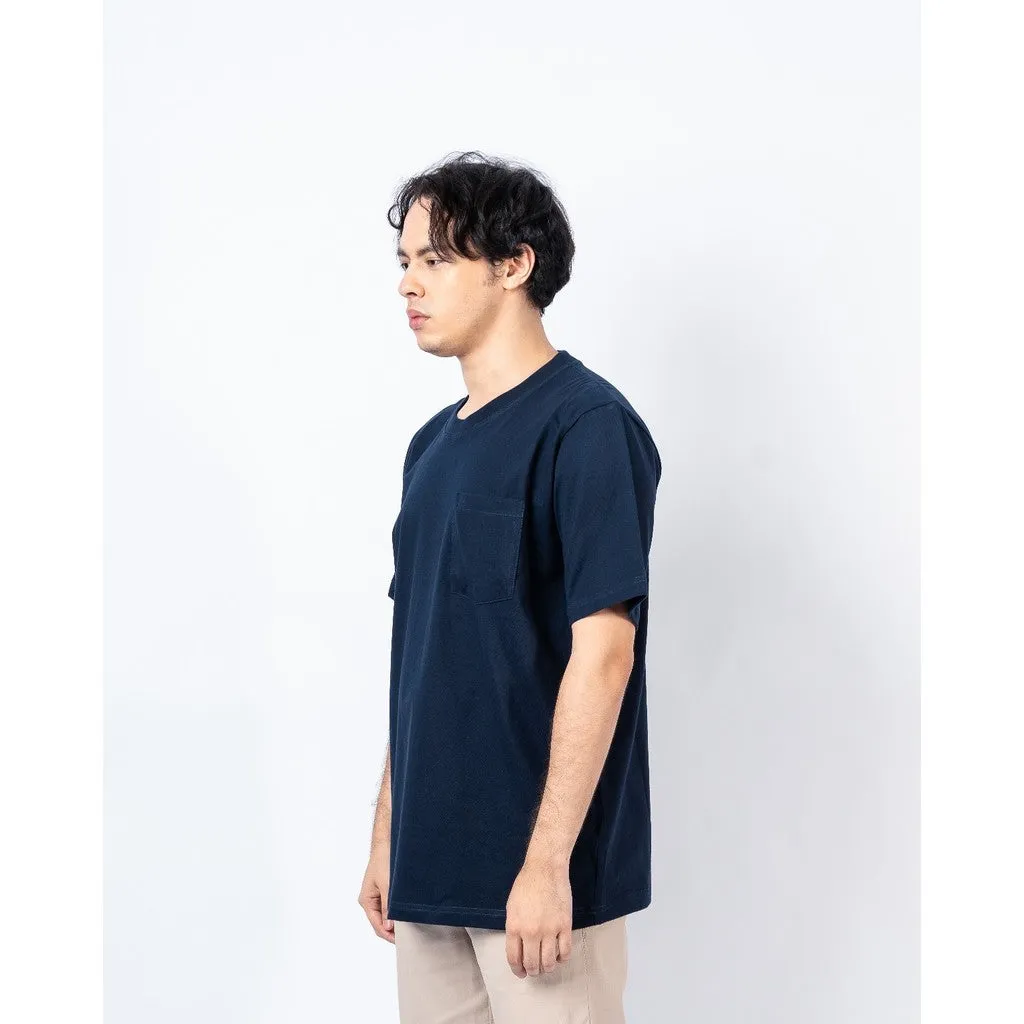 Erigo T-Shirt Oversize Pocket Clara Navy Unisex sold by Erigo product image thumbnail 3