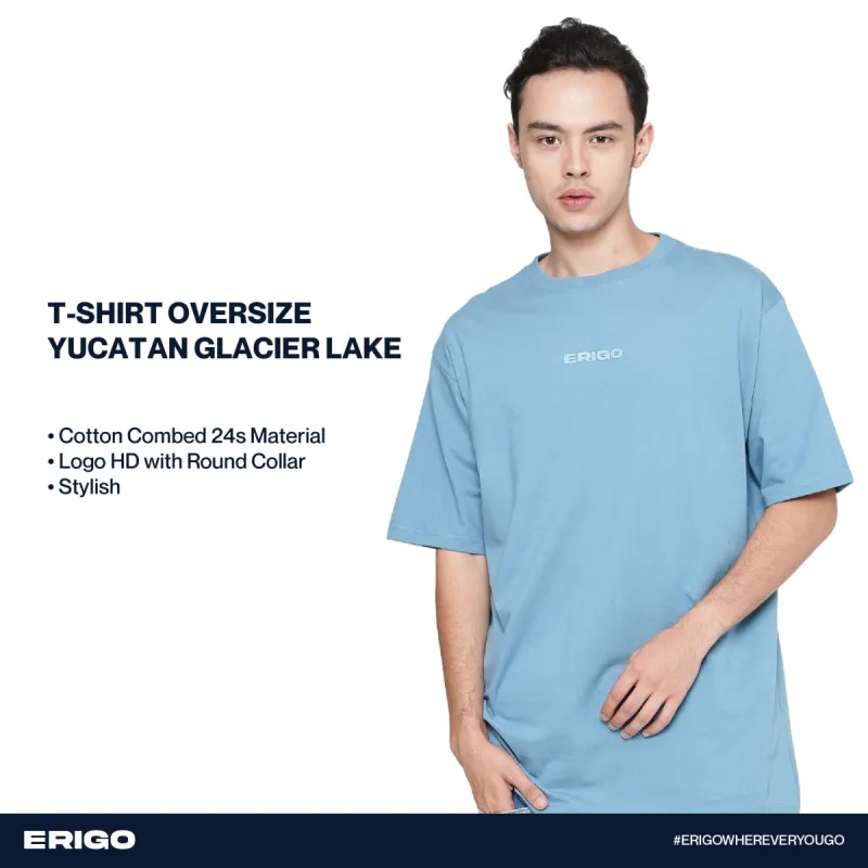 Erigo T-Shirt Oversize Yucatan Glacier Lake Unisex sold by Erigo