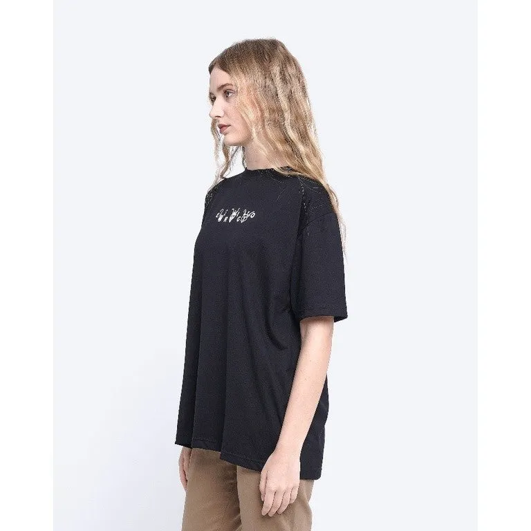 Erigo T-Shirt Oversize Lisse Black Unisex sold by Erigo product image thumbnail 4