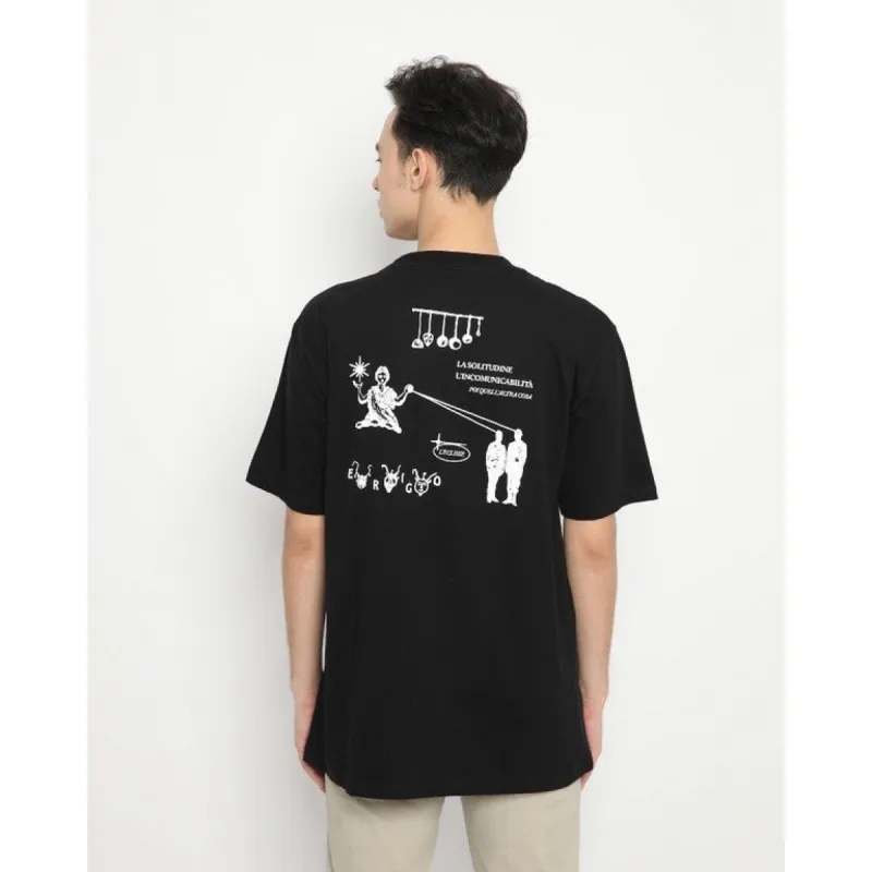 Erigo T-Shirt Oversize Lisse Black Unisex sold by Erigo