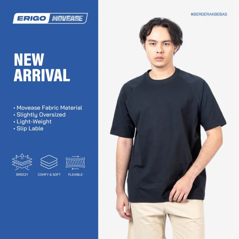 Erigo Movease Short Sleeve Lizzy Black Unisex sold by Erigo