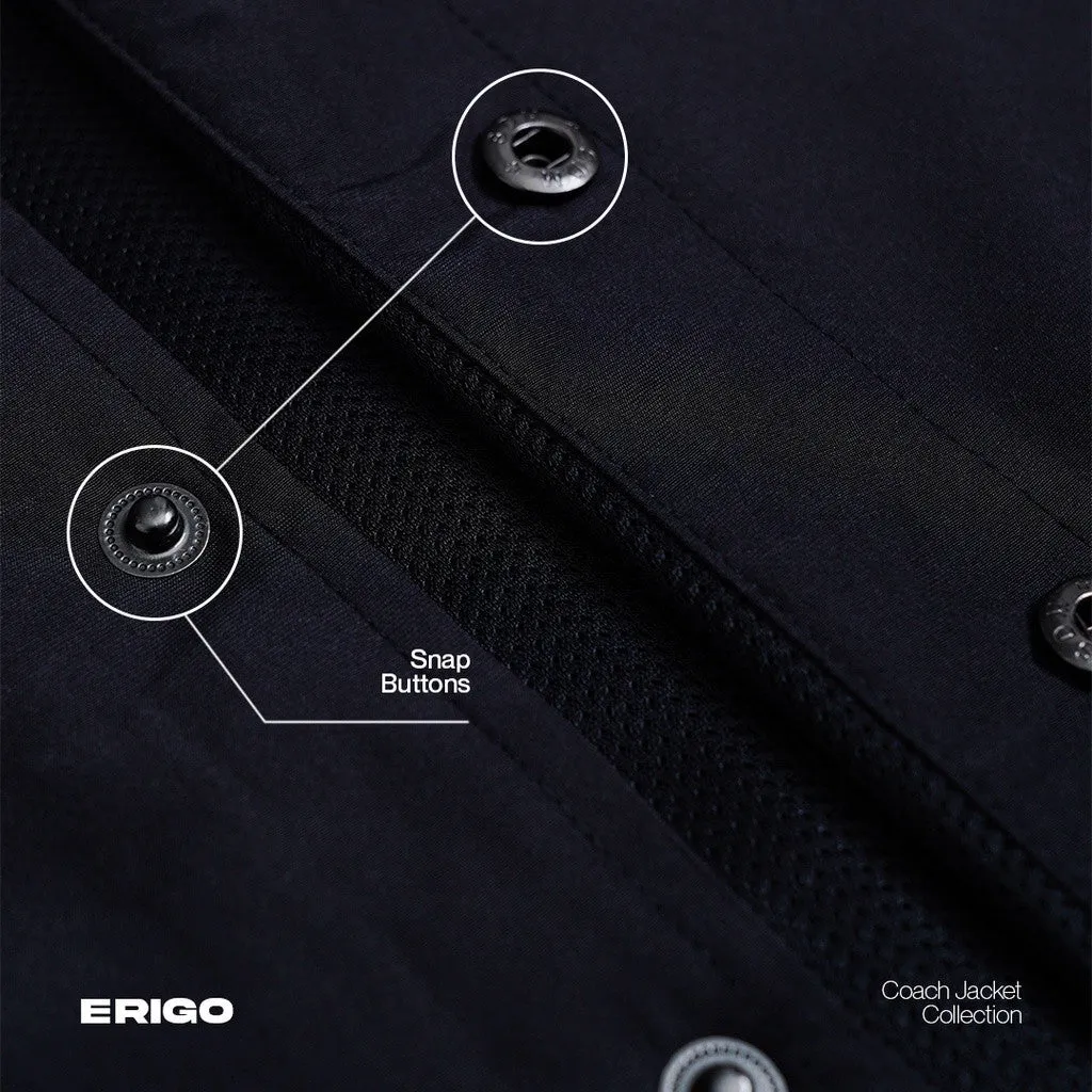 Erigo Coach Jacket Joice Proven Navy sold by Erigo product image thumbnail 3