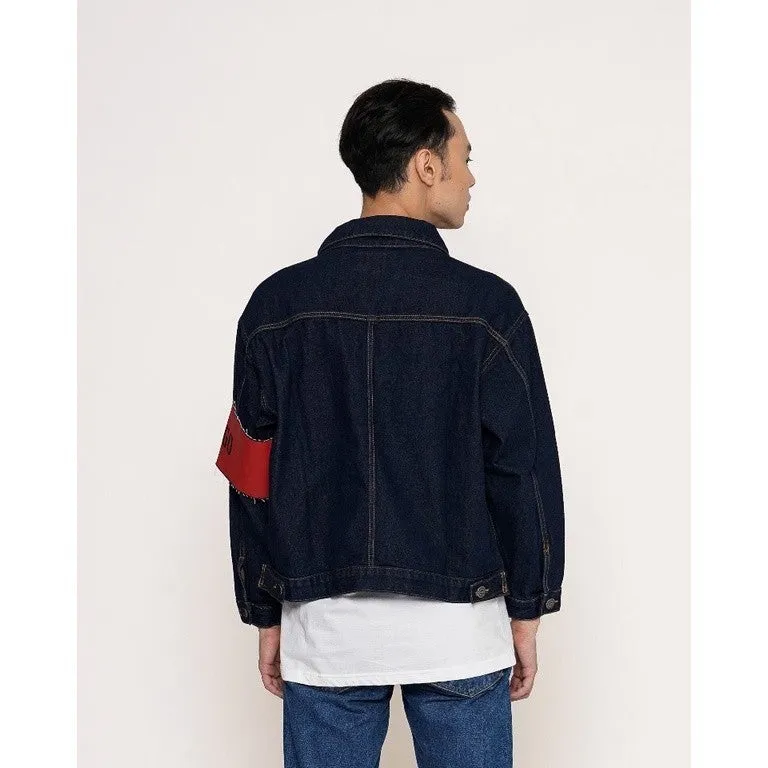 Erigo Denim Jacket Pocket Croix Mud Blue sold by Erigo product image thumbnail 3