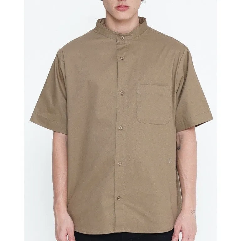 Erigo Kemeja Shanghai Short Sleeve Slania Khaki Unisex sold by Erigo product image thumbnail 5