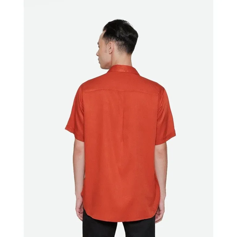 Erigo Short Shirt Vicente Orange Unisex sold by Erigo product image thumbnail 4