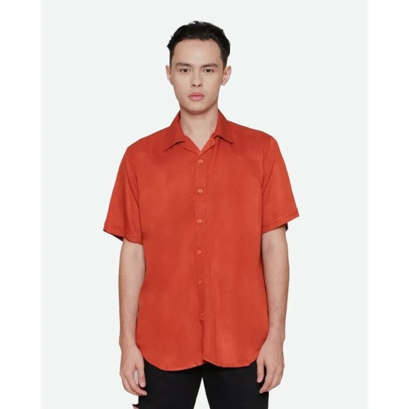 Erigo Short Shirt Vicente Orange Unisex sold by Erigo