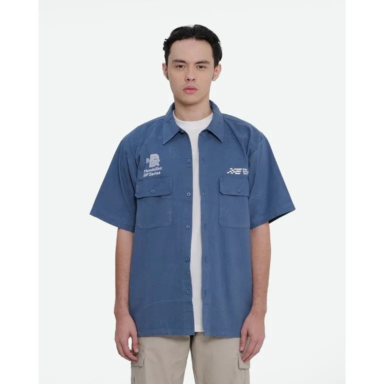 Erigo Work Shirt Mandalika | Mgpa Racing Navy Unisex sold by Erigo product image thumbnail 2