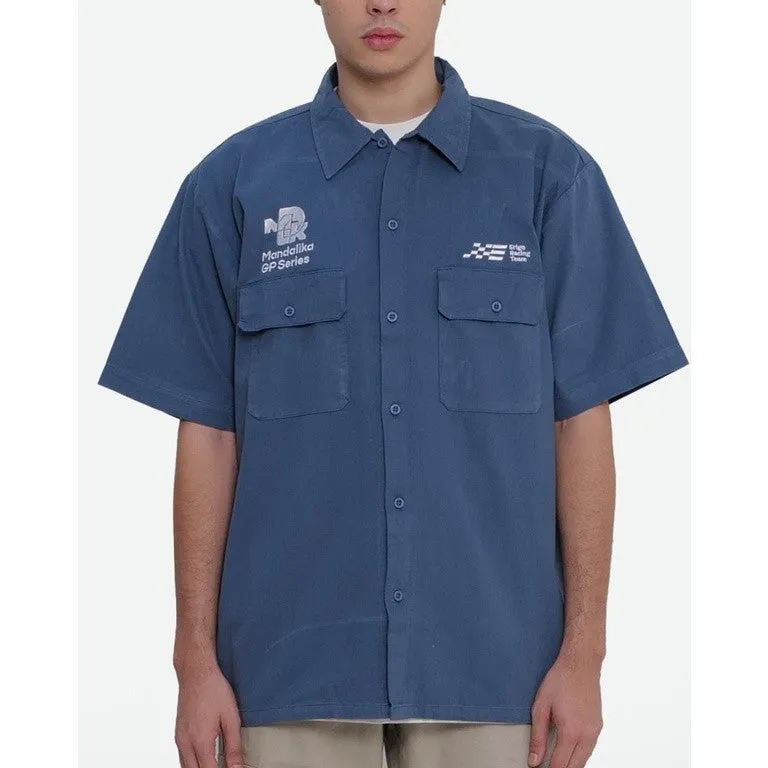 Erigo Work Shirt Mandalika | Mgpa Racing Navy Unisex sold by Erigo product image thumbnail 4