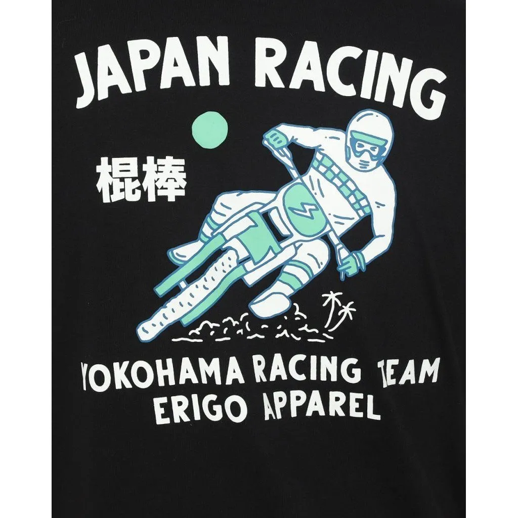 Erigo T-Shirt Yokohama Club Black Unisex sold by Erigo product image thumbnail 5