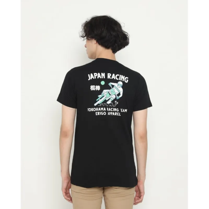 Erigo T-Shirt Yokohama Club Black Unisex sold by Erigo