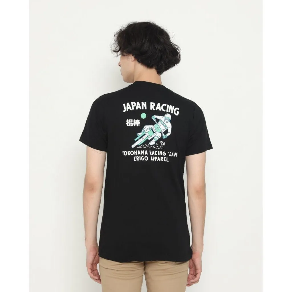 Erigo T-Shirt Yokohama Club Black Unisex sold by Erigo