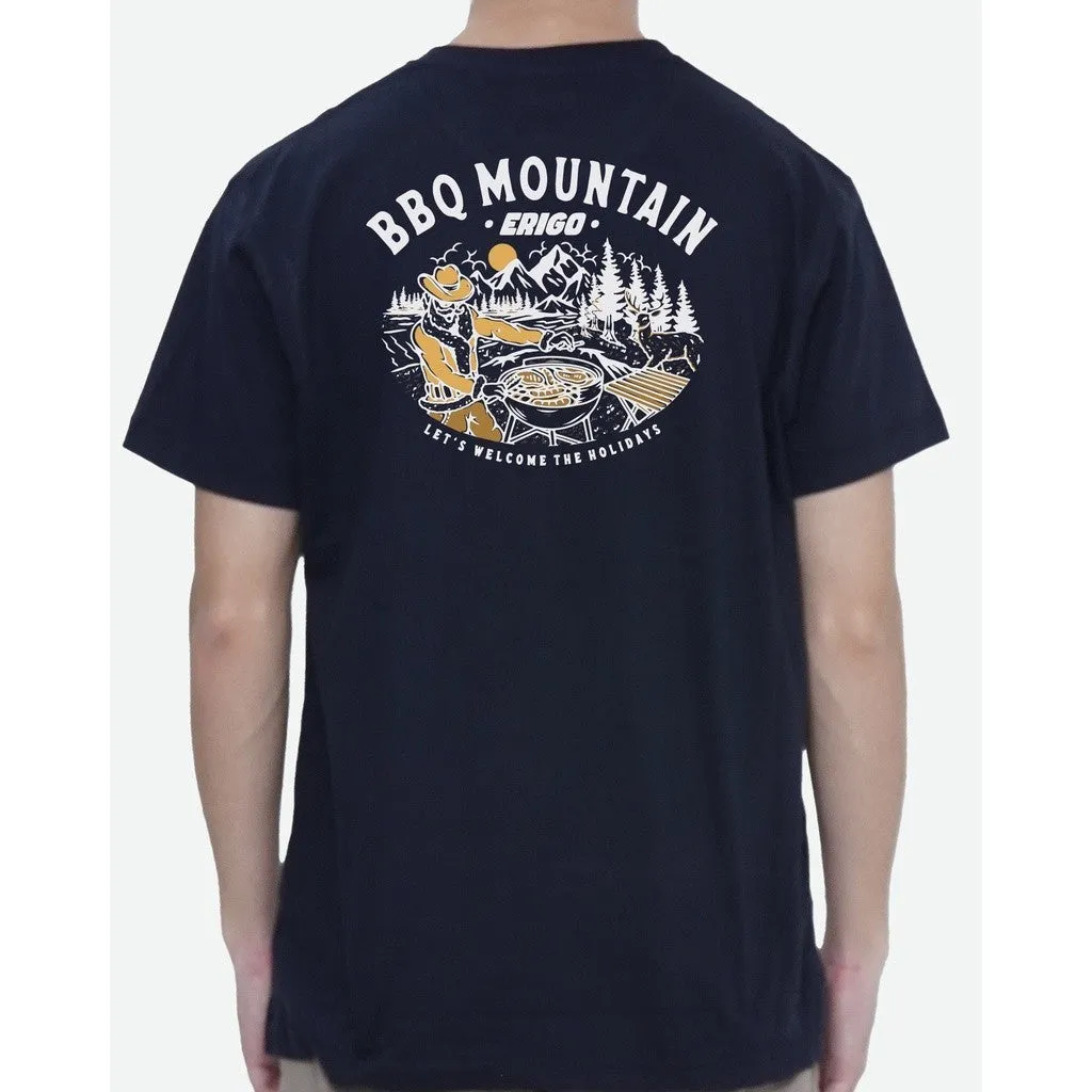 Erigo T-Shirt Bbq Mountain Navy Unisex sold by Erigo product image thumbnail 3
