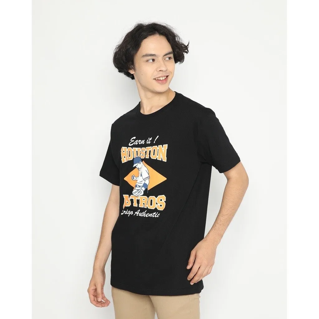 Erigo T-Shirt Houston Astros Black Unisex sold by Erigo product image thumbnail 2