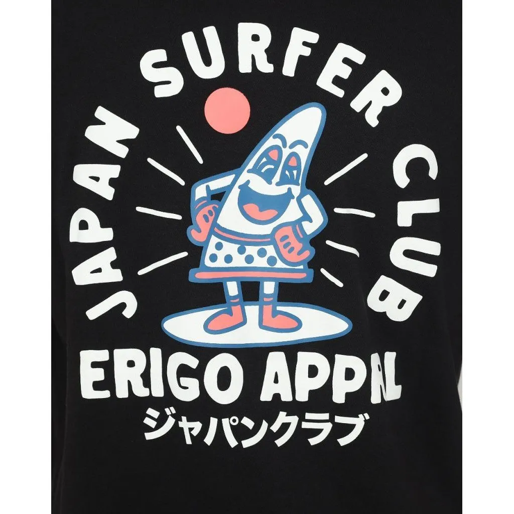 Erigo T-Shirt Japan Surfer Black Unisex sold by Erigo product image thumbnail 5