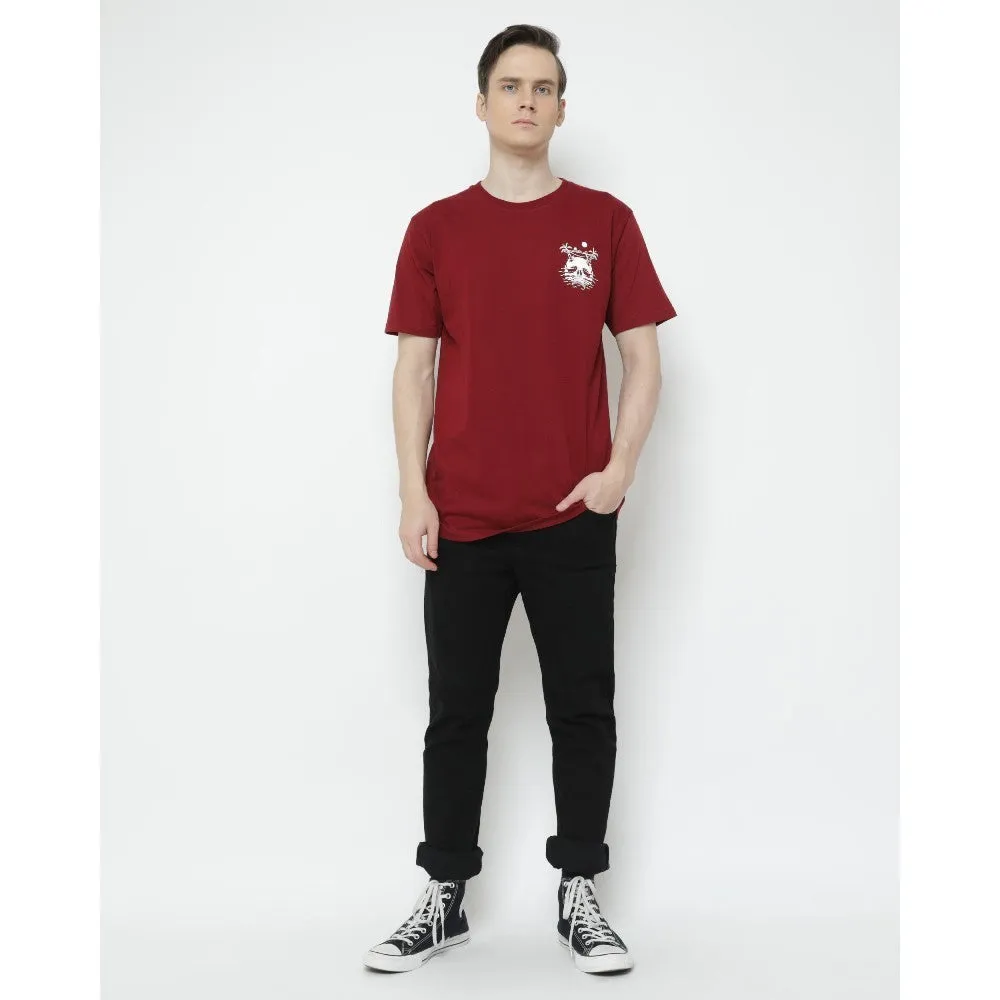 Erigo T-Shirt Miami Island Maroon Unisex sold by Erigo product image thumbnail 4