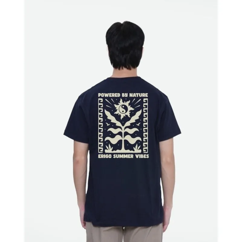 Erigo T-Shirt Nature Vibes Navy Unisex sold by Erigo