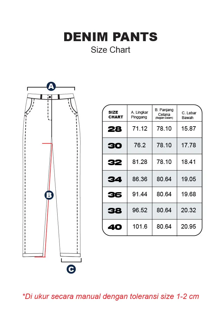 Erigo Denim Pants Brandien Indigo sold by Erigo product image thumbnail 5