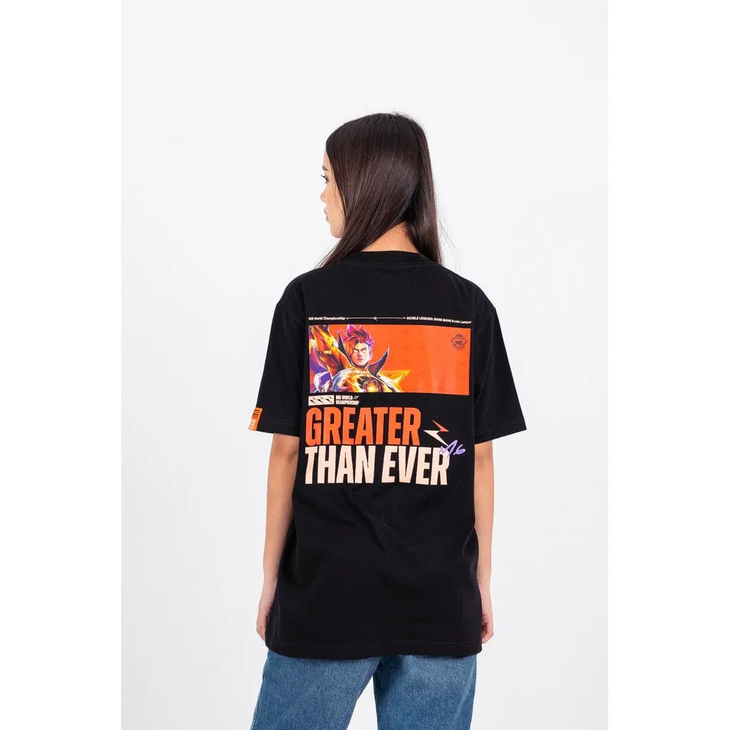 Erigo X M6 T-Shirt Oversize Sacred Claude Black Unisex sold by Erigo