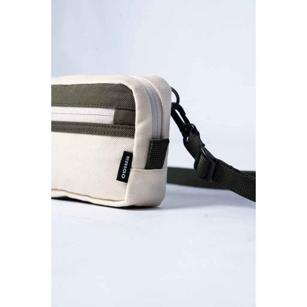 Erigo Clutch Bag Tsukuba Cream Army Unisex sold by Erigo product image thumbnail 5