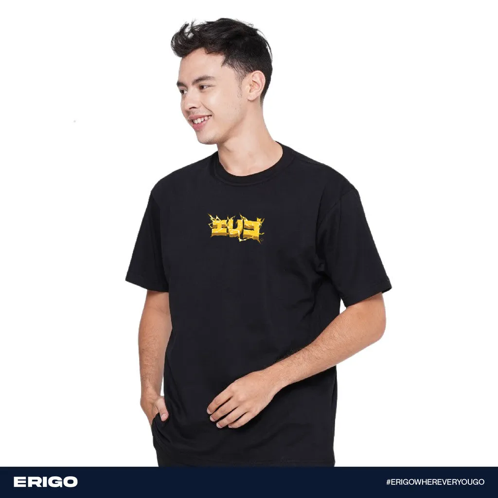 Erigo T-Shirt Graphic Adraksh Black Unisex sold by Erigo product image thumbnail 2