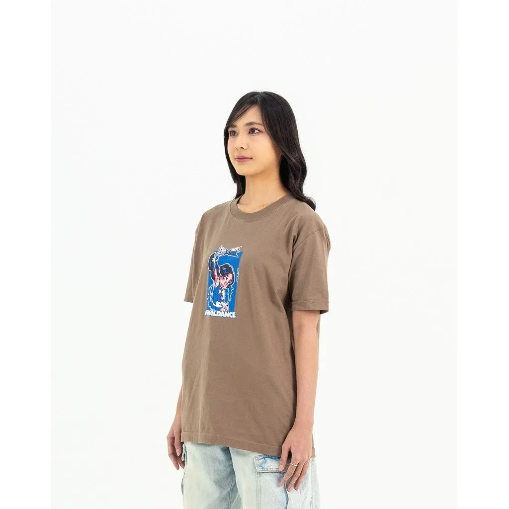 Erigo T-shirt Oversize Gita Final Dance Khaki - Kaos Oversize Unisex sold by Erigo product image thumbnail 4