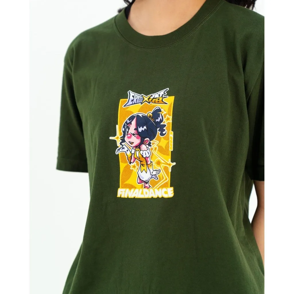 Erigo T-shirt Oversize Christy Final Dance Army - Kaos Oversize Unisex sold by Erigo product image thumbnail 4