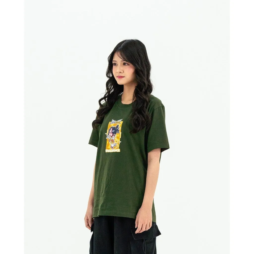 Erigo T-shirt Oversize Christy Final Dance Army - Kaos Oversize Unisex sold by Erigo product image thumbnail 3