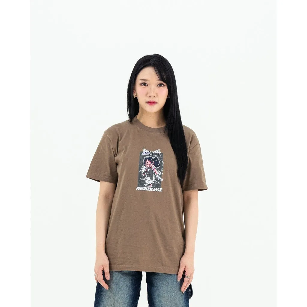 Erigo T-shirt Oversize Marsha Final Dance Khaki - Kaos Oversize Unisex sold by Erigo product image thumbnail 2
