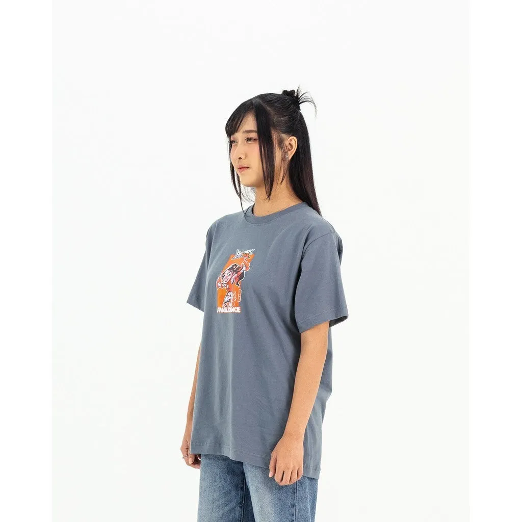 Erigo T-shirt Oversize Oniel Final Dance Grey - Kaos Oversize Unisex sold by Erigo product image thumbnail 4