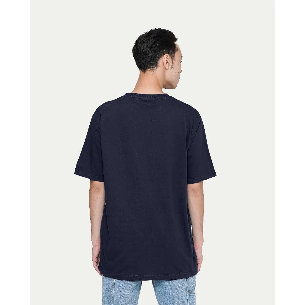 Erigo T-Shirt Basic Regular Navy Unisex sold by Erigo product image thumbnail 3