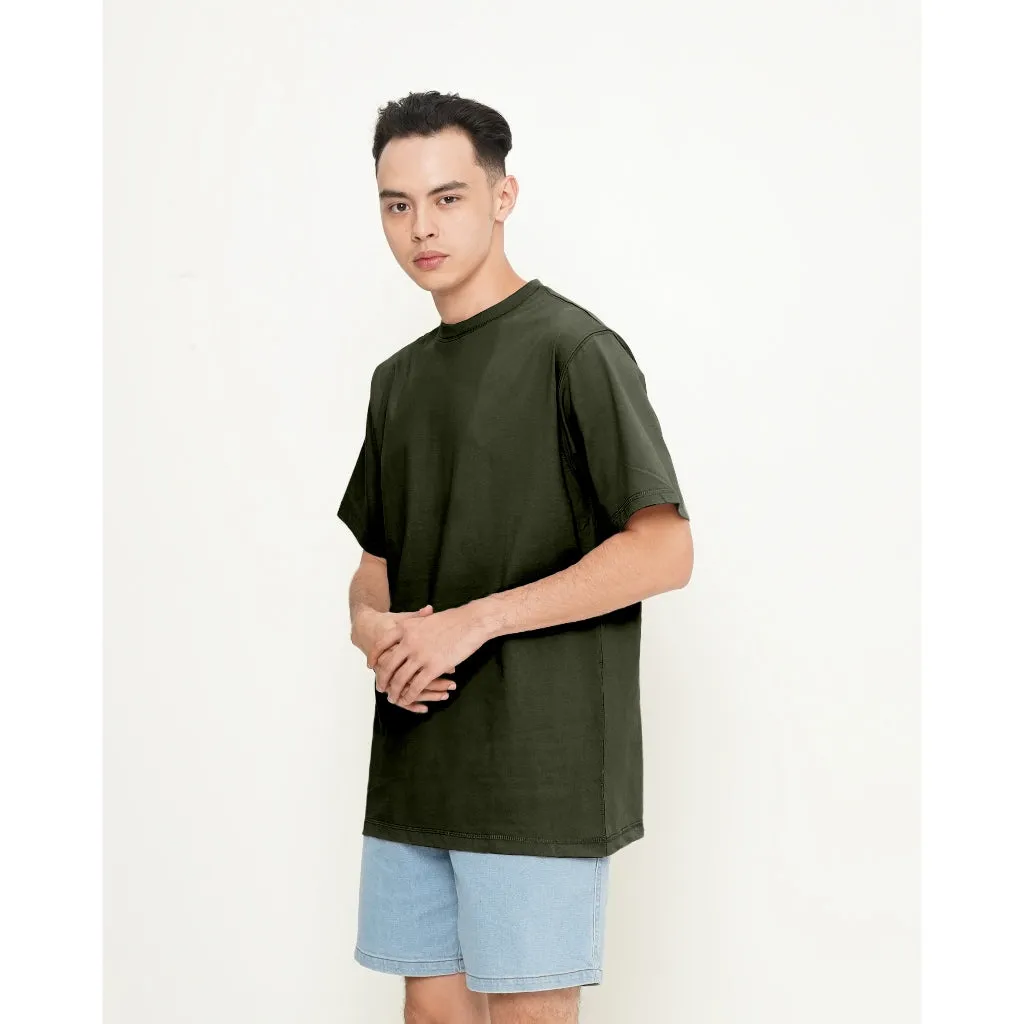 Erigo T-Shirt Basic Regular Olive Unisex sold by Erigo product image thumbnail 2