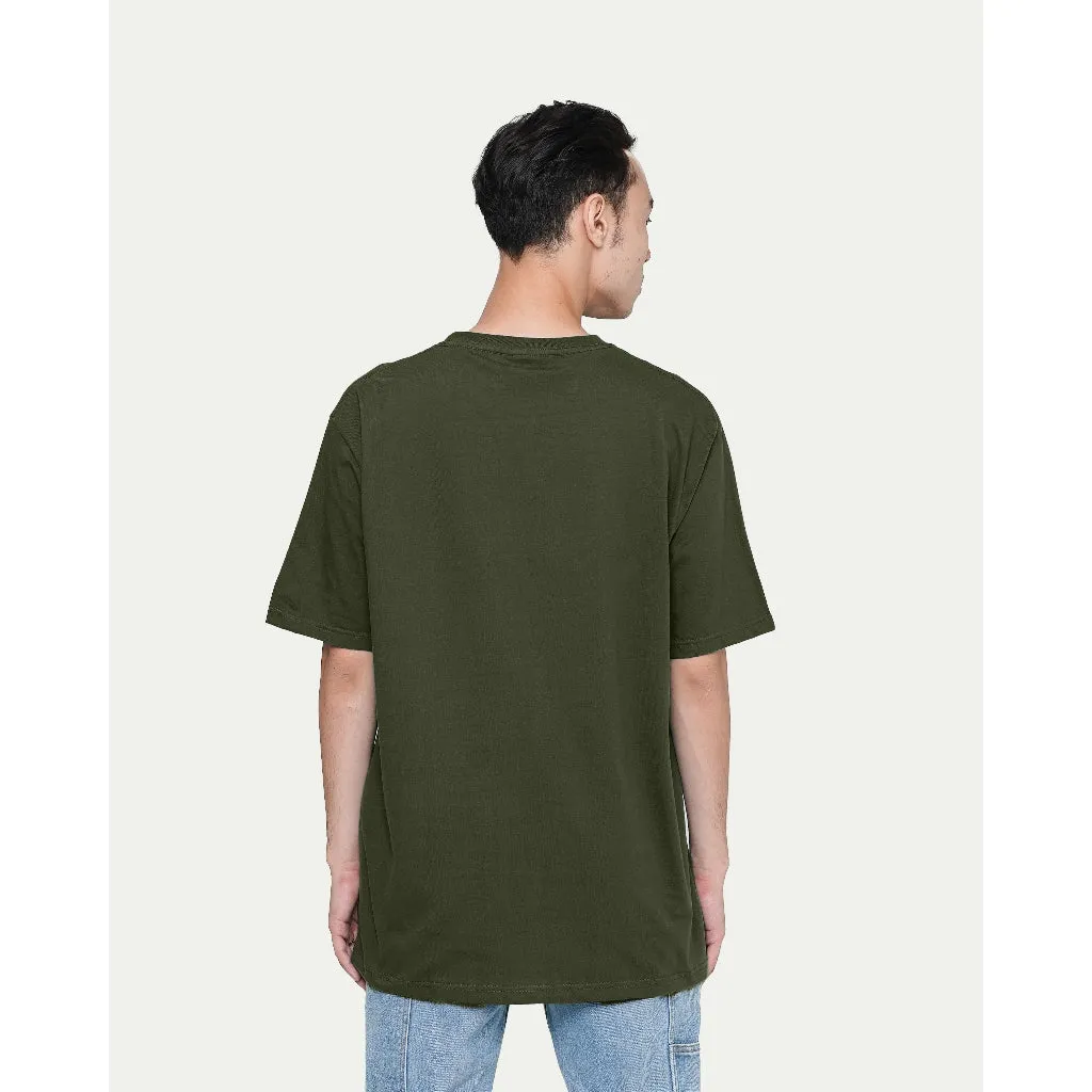 Erigo T-Shirt Basic Regular Olive Unisex sold by Erigo product image thumbnail 3