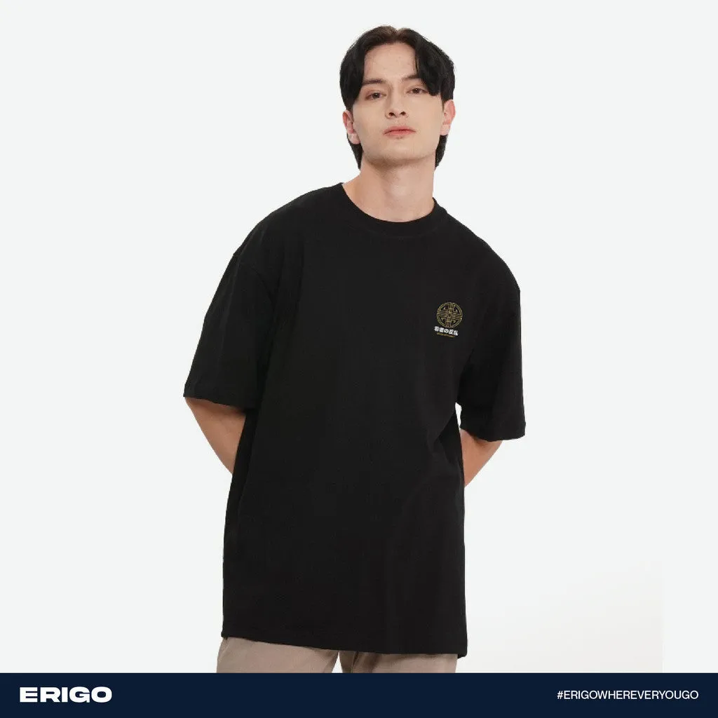 Erigo T-Shirt Oversize Graphic Series Ayuri Black sold by Erigo product image thumbnail 2