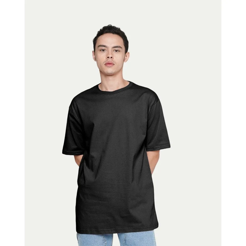 Erigo T-Shirt Basic Regular Black - Kaos Polos Unisex sold by Erigo product image thumbnail 4