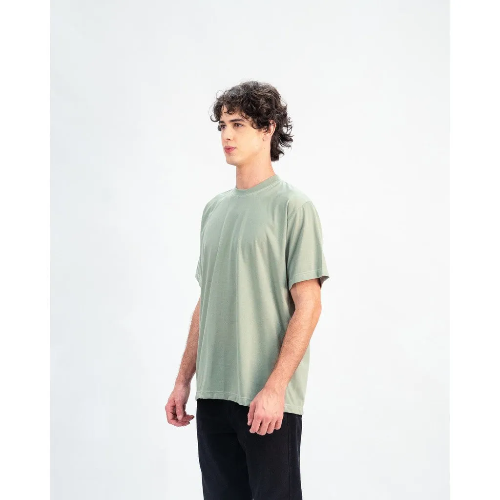 Erigo T-Shirt Contrast Stitch Vaiasu Sage - Kaos Unisex sold by Erigo product image thumbnail 4