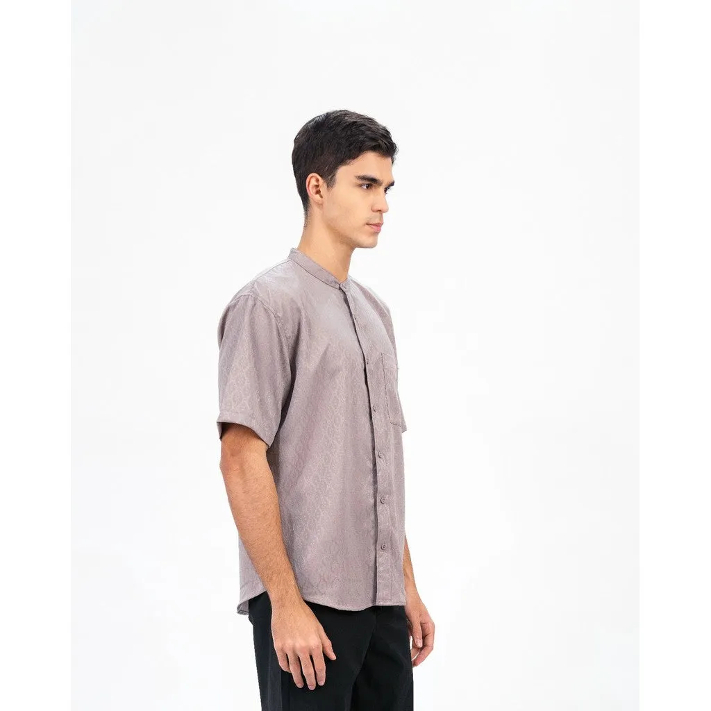 Erigo Shanghai Airaz Short Sleeve Cream - Kemeja Koko Lengan Pendek Unisex sold by Erigo product image thumbnail 2