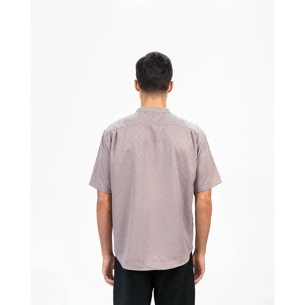 Erigo Shanghai Airaz Short Sleeve Cream - Kemeja Koko Lengan Pendek Unisex sold by Erigo product image thumbnail 3