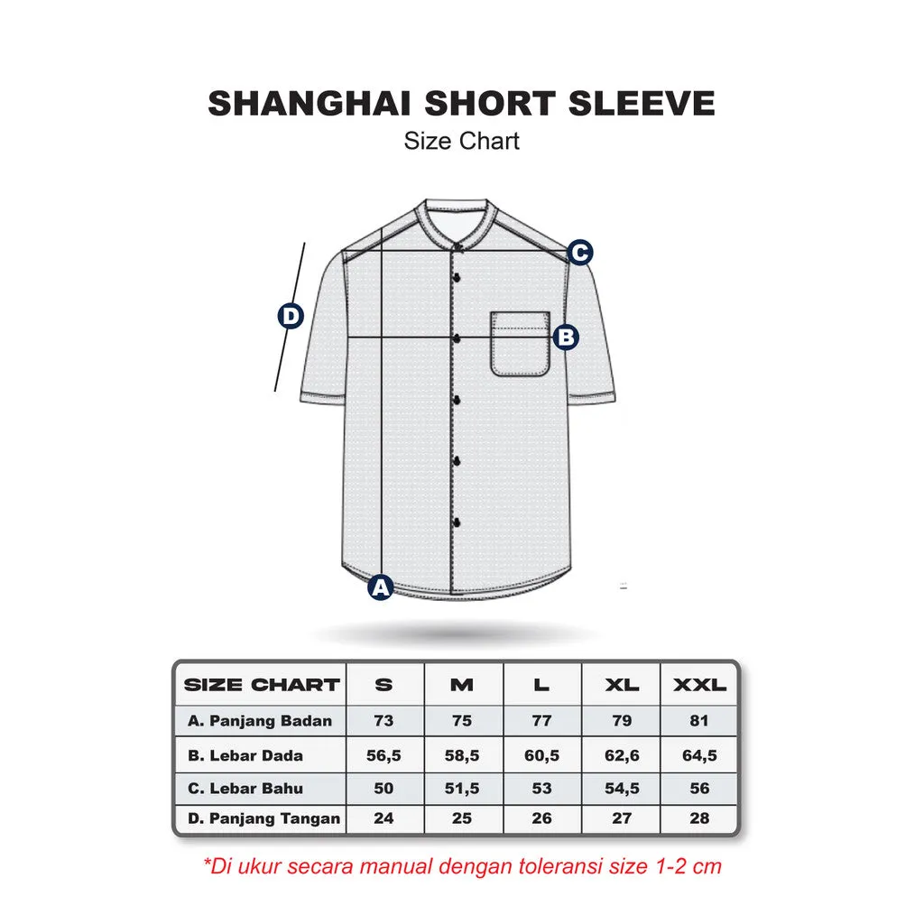Erigo Shanghai Ashars Short Sleeve White - Kemeja Koko Lengan Pendek Unisex sold by Erigo product image thumbnail 5